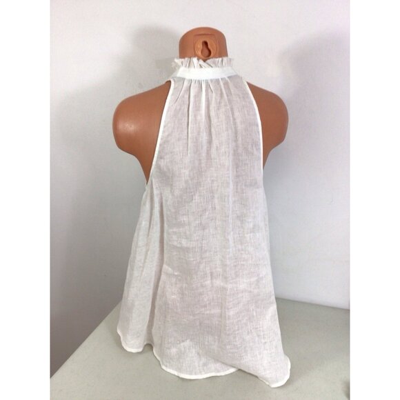 Pilcro Anthropologie Linen Shirt Top Womens Small - Picture 4 of 7